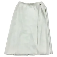 シャネル CHANEL センタースリット スカート ポリエステル P14536V08226 ホワイト 38 レディース【中古】のサムネイル