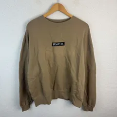 RVCA ルーカ スウェット ボックスロゴ アースカラー メンズ 古着 ストリート アメカジのサムネイル