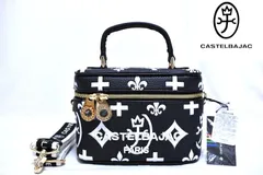 【定価1万7600円】新品 カステルバジャック【クレア】ショルダーバッグ 兼用 バニティーバッグ 068133 クロ CASTELBAJAC IKETEIのサムネイル