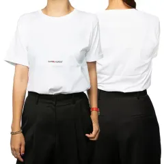 Saint Laurent サンローラン ロゴ 半袖 Tシャツ レディース 460876 YB2DQ 9000のサムネイル