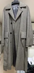 WOOYOUNGMI ウーヨンミ ベルト付き ターンアップコート カーキ 20fw サイズ46のサムネイル