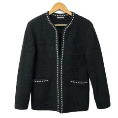 theory luxe(セオリーリュクス) ジャケット サイズ38 M レディース - 黒×白 長袖/ニット/秋/冬のサムネイル
