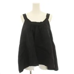 ミーイッセイミヤケ me ISSEY MIYAKE カットソー ブラウス ノースリーブ リボン 黒 ブラック MI92FR671 /YT ■GY62のサムネイル