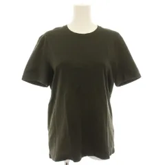 ルイヴィトン LOUIS VUITTON Tシャツ カットソー クルーネック 半袖 モノグラム刺繍 S カーキ RW052Q MHJR01CMS /YT ■GY62のサムネイル