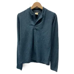【中古】　Y's　カットソー　長袖　トップス　チェック　オープンカラー　プルオーバー　日本製　ドメスティック　古着　/1156のサムネイル