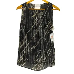 マックスマーラ MAX MARA イタリア製 SILK シルク100% 総柄 ノースリーブブラウス レディース  36のサムネイル