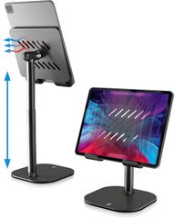 盗難防止iPad 10.2インチ用 セキュリティスタンド 360度回転 鍵付き