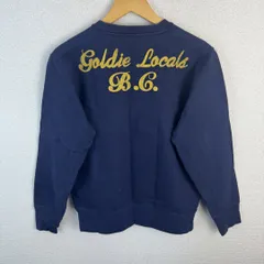 VIntage ヴィンテージ スウェット フロントロゴ 1982 ネイビー M メンズ 古着 アメカジ レトロのサムネイル