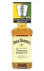 【正規品 メジャーカップ付き】ジャック ダニエル テネシー ハニー オリジナルメジャーカップ付き ハニーリキュール 700ml 35％のサムネイル