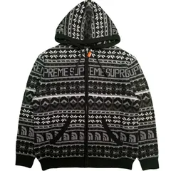 【新古品】サイズ【L】シュプリーム×ザノースフェイス Supreme×THE NORTH FACE 22AW／ TS Faire Isle F／Z Hooded Sweater ／ジップアップニットセーター ／NT52212I　 8065000237360のサムネイル