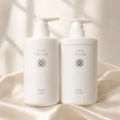 【SET】 コタクチュール  シルキーシャンプー＆トリートメント  600ml/600g （ COTA  COUTURE  サロン専売品  美容室 サロン 美髪 ヘアケア インスタ映え ）のサムネイル