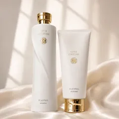 【SET】 コタクチュール  フランネルシャンプー＆トリートメント  300ml/200g （ COTA  COUTURE  サロン専売品  美容室 サロン 美髪 ヘアケア インスタ映え ）のサムネイル