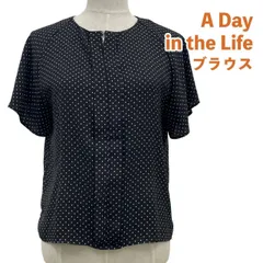 A day in the life(UNITED ARROWS)  ブラウス 黒 F ア・デイ・イン・ザ・ライフ・ユナイテッドアローズ #26-0534のサムネイル