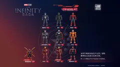【予約商品】【Box/9】7cm インフィニティ・サーガ シリーズ ブラインドボックス Vol.01【箱あり】【正規品】ZD TOYSのサムネイル