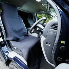 【BLUESTORM/ブルーストーム】BSJ-CSC1 カーシートカバー ブラック (164505) シートカバー 車用 運転席 助手席 カバーのサムネイル