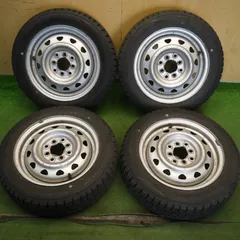 バリ溝！24年！9分◎スタッドレス 155/65R14 ダンロップ ウインターマックス WM02 スチール ホイール 14インチ PCD100 114.3/4H マルチ◎6072706Hスのサムネイル