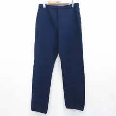 W31/古着 ラッセル スウェット パンツ メンズ 90年代 90s 無地 USA製 ネイビー 26jul28のサムネイル