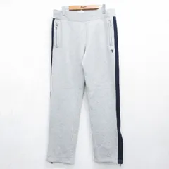 W35/古着 ラルフローレン ブランド スウェット パンツ メンズ 90年代 90s ワンポイントロゴ グレー【spe】 26jul28のサムネイル