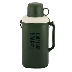 キャプテンスタッグ ペットボトル用クーラー 2L用(保冷剤付) ダークグリーンのサムネイル
