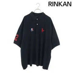 バレンシアガ  791001 TQVM6 ダメージ加工ホース刺繍オーバーサイズ半袖ポロシャツ メンズ 2のサムネイル