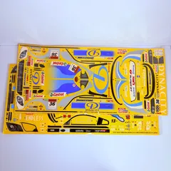 【中古品】京商 KYOSHO デカール 2枚セット 39269-1 SUPRA 31377-DC01 CCI Zのサムネイル
