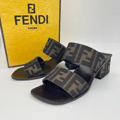 FENDI ZUCCA SABBIA フェンディ ズッカ柄 ダブルストラップ サンダル Size34 /M26283のサムネイル