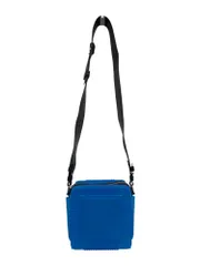 KENZO (ケンゾー) シリコン スクエア ショルダーバッグ DA1108 ブルー メンズ/028のサムネイル