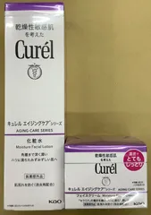 キュレル　 エイジングケア　化粧水140ml、 フェイスクリーム （とてもしっとり）40g 　  2点セットのサムネイル
