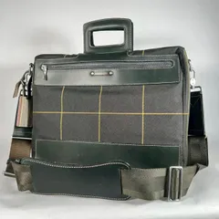 B-278 Paul Smith ポールスミス ビジネスバッグ ショルダーバッグ  2WAY ナイロン レザー ブラック グリッドチェック 2260005021259-11のサムネイル