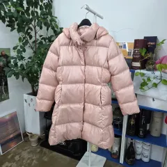 POLO RALPH LAUREN(ポロラルフローレン) ガールズ ダックダウン ダウンジャケット ロング丈 XL/16のサムネイル