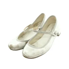 レペット Repetto パンプス ラウンドトゥ チャンキーヒール 37.5 24.3cm シルバーカラー /MI ■OSのサムネイル