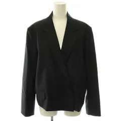 セオリーリュクス theory luxe 24SS EXECUTIVE KALLY ジャケット テーラード ダブル 40 ブラック /HK ■OSのサムネイル