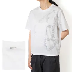 26SSモデル ヘルノ HERNO レディース Tシャツ ラインストーンイニシャル【1094 BIANCO】 JG000321D 52125 1094/【2026SS】l-topsのサムネイル