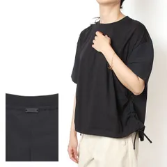 26SSモデル ヘルノ HERNO レディース Tシャツ コンパクトジャージー 異素材切替【9300 NERO】 JG000320D 52000 9300/【2026SS】l-topsのサムネイル