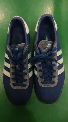 adidas アディダス スニーカー ブルー 240サイズ 状態良しのサムネイル