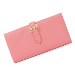 エルメス MC2 コペルニクス トゴ ブルージーン □D刻印 二つ折り財布