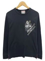 PANDIESTA JAPAN (パンディエスタジャパン) 陸送熊猫 Tシャツ 長袖シャツ パンダ 刺繡 XL ブラック メンズ/028のサムネイル