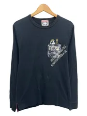 PANDIESTA JAPAN (パンディエスタジャパン) 陸送熊猫 長袖シャツ Tシャツ パンダ 刺繡 XL ブラック メンズ/028のサムネイル