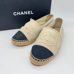 CHANEL シャネル ココマーク キャンバス エスパドリーユ スリッポン Size37 /M26285のサムネイル