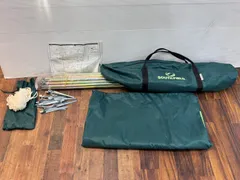 送料無料h13712 SOUTH FIELD サウスフィールド SF0012RT レクタングラー型 タープ キャンプ アウトドア 美品のサムネイル