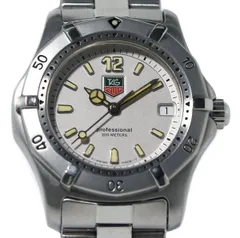 美品 TAG HEUER タグホイヤー 2000シリーズ プロフェッショナル 200m WK1212 デイト クォーツ ボーイズのサムネイル