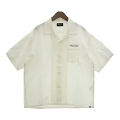 VISVIM MOTORS CLUB ヴィズヴィム ビズビム シャツ 半袖 CROSBY SHIRT S/S クロスビー ウール メンズ サイズ4 ホワイト トップス DM20034■のサムネイル