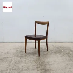 Ritzwell リッツウェル CAREZZA 782 カレッツァ 782 ダイニングチェア/アームレスチェア/椅子 レザー/革×ウォールナット 12万のサムネイル