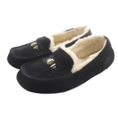 アグ オーストラリア UGG australia アンスレー モカシン シューズ 25cm 黒のサムネイル