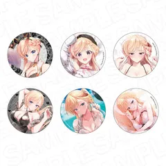 【予約】【新品】【単品】一式さんは恋を知りたい。 ホログラムカンバッジ vol.3（ランダム）【正規品】のサムネイル