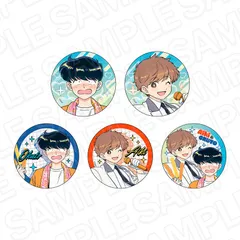 【予約】【新品】【単品】TVアニメーション ガンバレ！中村くん！！ ホログラムカンバッジ  オタク＆アイドル ver. （ランダム）【正規品】のサムネイル