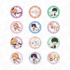 【予約】【新品】【単品】怪盗セイント・テール×サンリオキャラクターズ ホログラムカンバッジ （ランダム）【正規品】のサムネイル