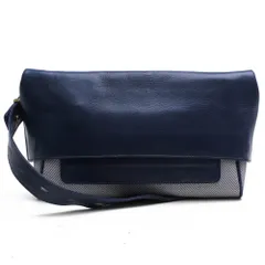 トフアンドロードストーン トフ＆ロードストーン／TOFF＆LOADSTONE バッグ ショルダーバッグ 鞄 メンズ 男性 男性用 ナイロン レザー 革 本革 ブルー 青  Wish ボディ＆ショルダーバッグ ヘリンボーン柄インクジェットプリント ボディバッグのサムネイル