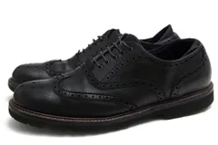 アルマーニ／EMPORIO ARMANI シューズ ビジネスシューズ 靴 ビジネス メンズ 男性 男性用 レザー 革 本革 ブラック 黒  エキストラライトソール ウイングチップのサムネイル