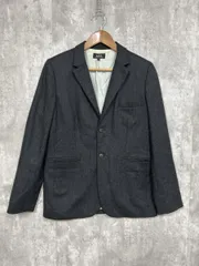 A.P.C. アーペーセー ウール100% テーラード ジャケット sizeM/黒 ◆■ メンズのサムネイル